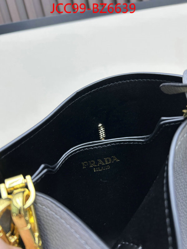 Prada Bags(4A)-bucket bag luxury 7 star replica ID: BZ6639 $: 99USD,