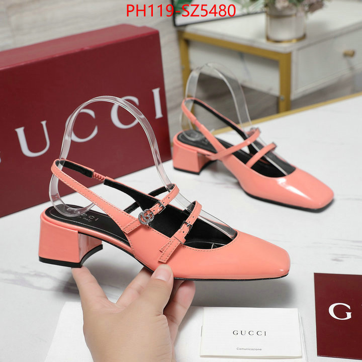 Women Shoes-Gucci top perfect fake ID: SZ5480 $: 119USD