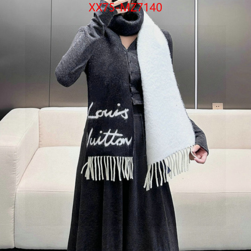 Scarf-LV aaaaa replica designer ID: MZ7140 $: 75USD