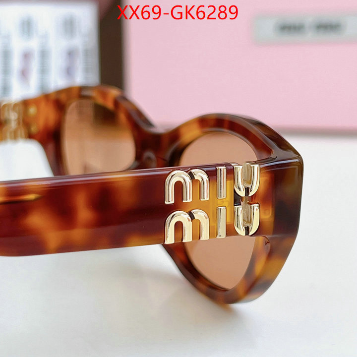 Glasses-Miu Miu top fake designer ID: GK6289 $: 69USD