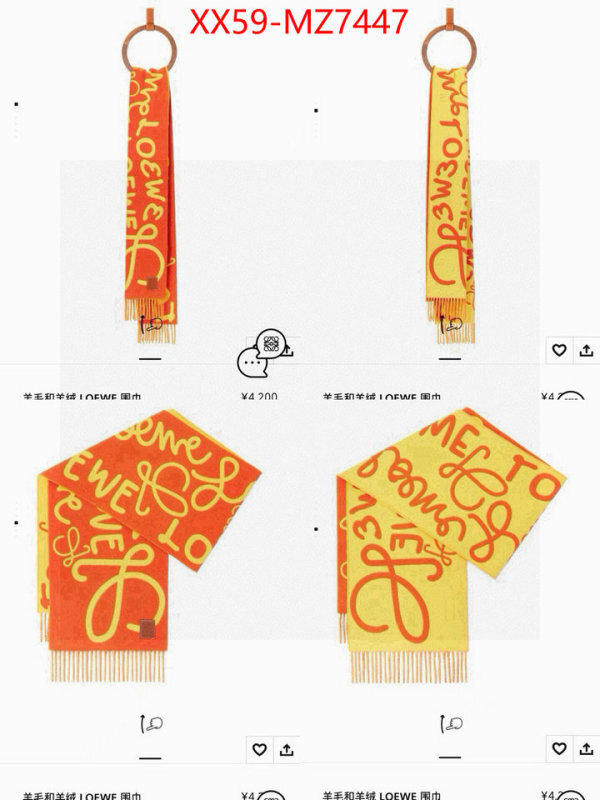 Scarf-Loewe top ID: MZ7447 $: 59USD