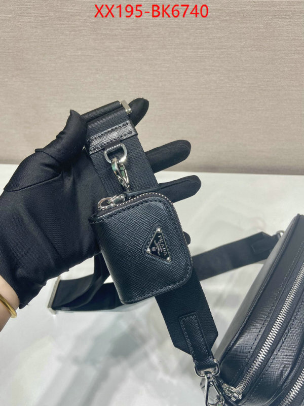 Prada Bags(TOP)-Crossbody- aaaaa+ replica designer ID: BK6740 $: 195USD,