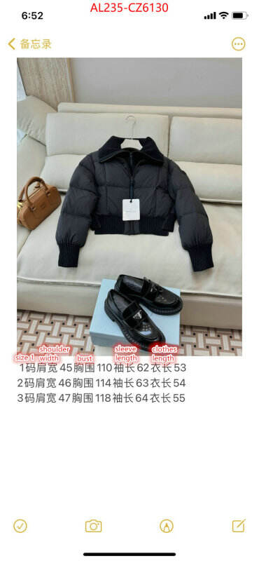 Down jacket Women-Moncler replica aaaaa designer ID: CZ6130 $: 235USD