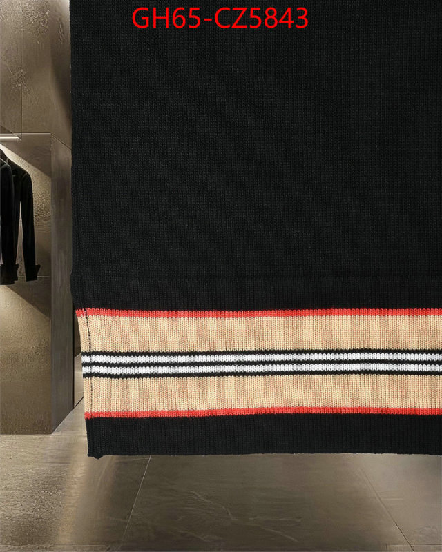 Clothing-Burberry best quality fake ID: CZ5843 $: 65USD