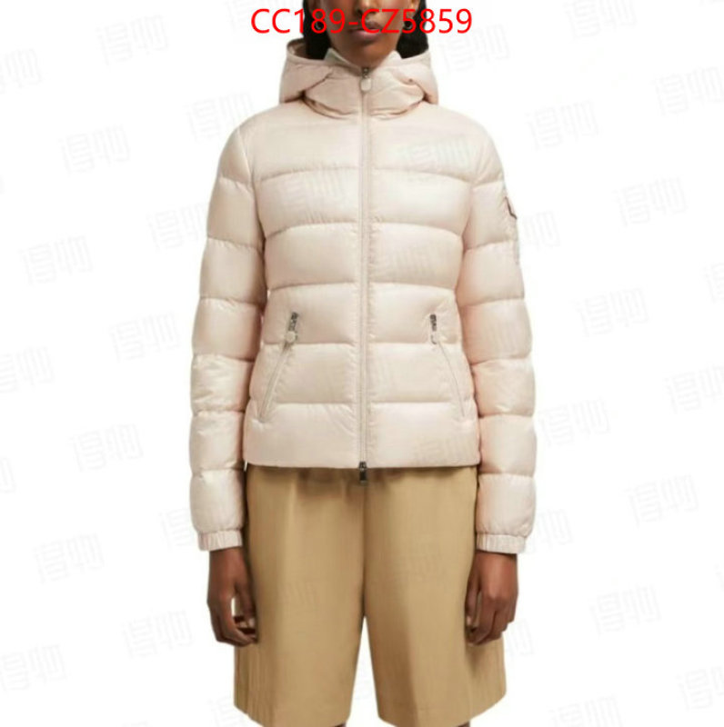 Down jacket Women-Moncler buy 2024 replica ID: CZ5859 $: 189USD
