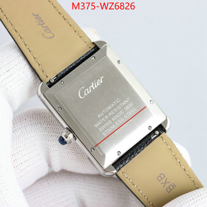 Watch(TOP)-Cartier cheap ID: WZ6826 $: 375USD
