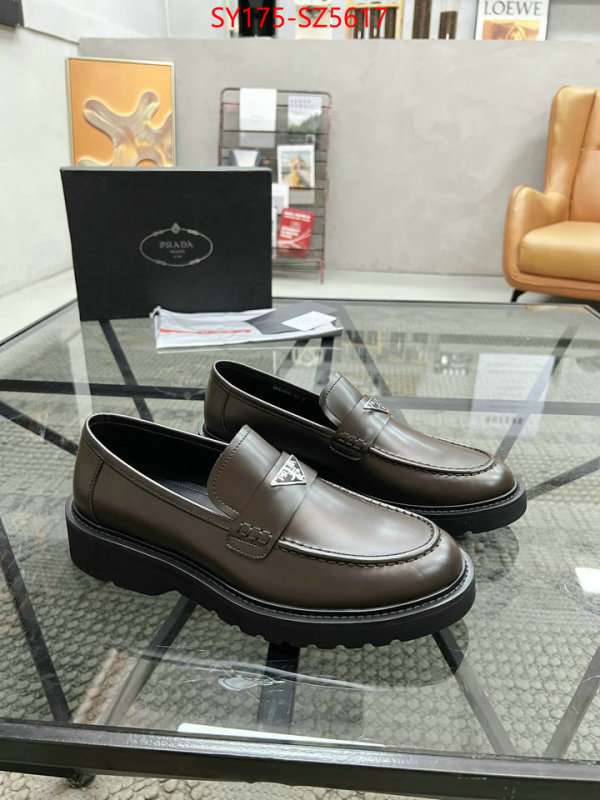 Men shoes-Prada aaaaa+ replica ID: SZ5617 $: 175USD