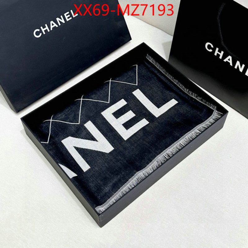 Scarf-Chanel buy aaaaa cheap ID: MZ7193 $: 69USD