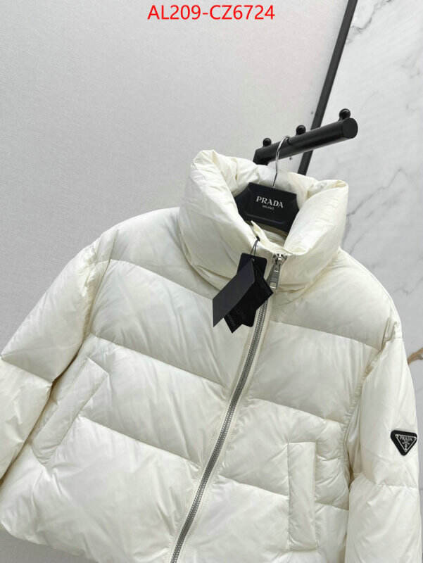 Down jacket Women-Prada cheap replica ID: CZ6724 $: 209USD