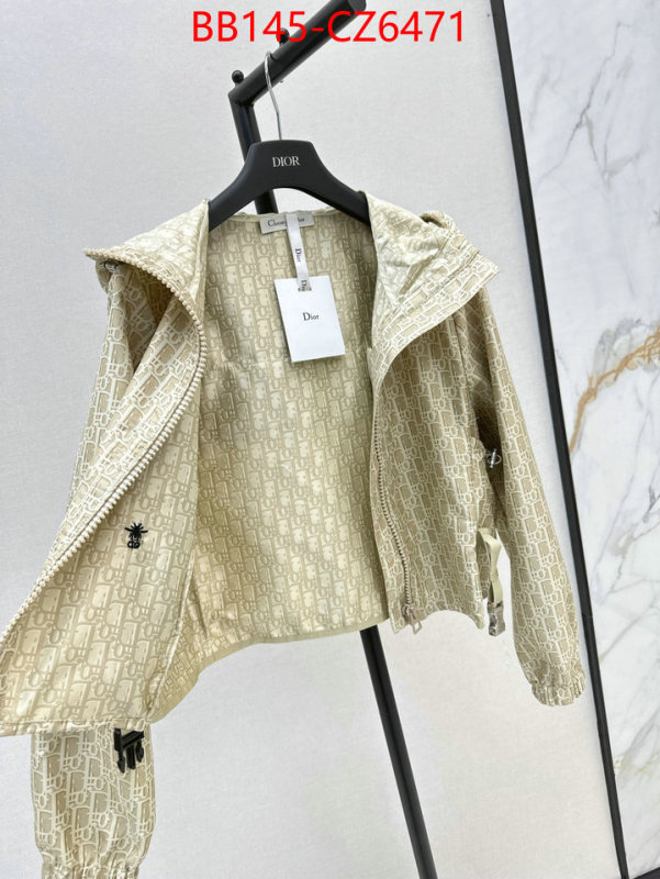 Clothing-Dior aaaaa quality replica ID: CZ6471 $: 145USD