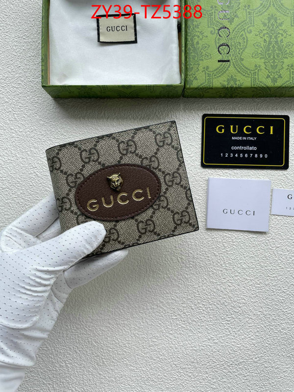 Gucci Bags(4A)-Wallet- best aaaaa ID: TZ5388 $: 39USD,