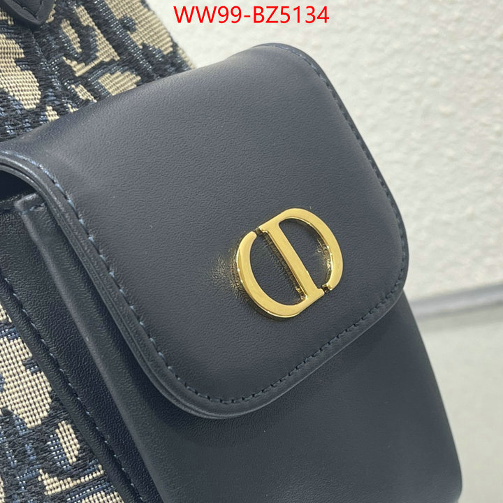 Dior Bags(4A)-Crossbody- good quality replica ID: BZ5134 $: 99USD,