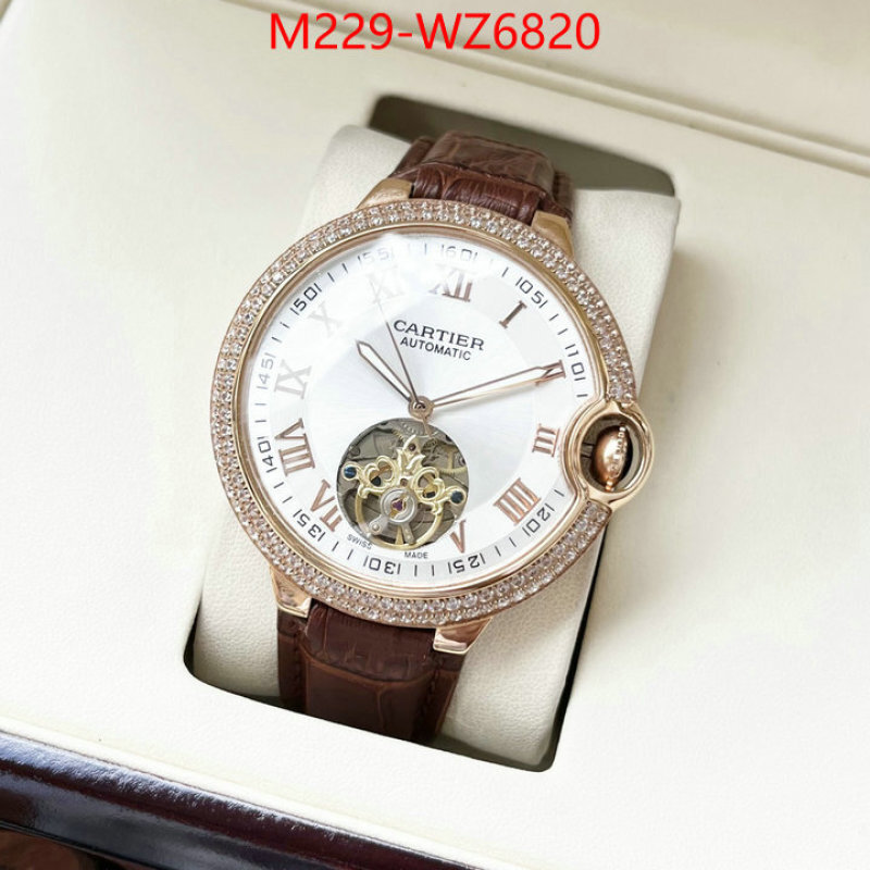 Watch(TOP)-Cartier buy high quality cheap hot replica ID: WZ6820 $: 229USD
