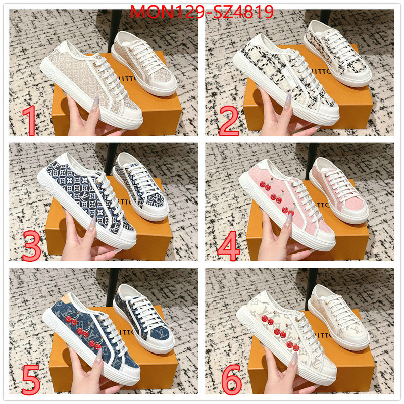 Women Shoes-LV online from china designer ID: SZ4819 $: 129USD