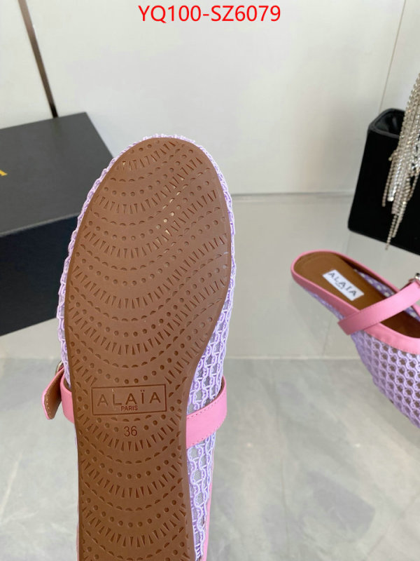 Women Shoes-ALAIA top grade ID: SZ6079 $: 100USD