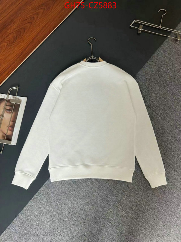 Clothing-Dior high quality 1:1 replica ID: CZ5883 $: 75USD