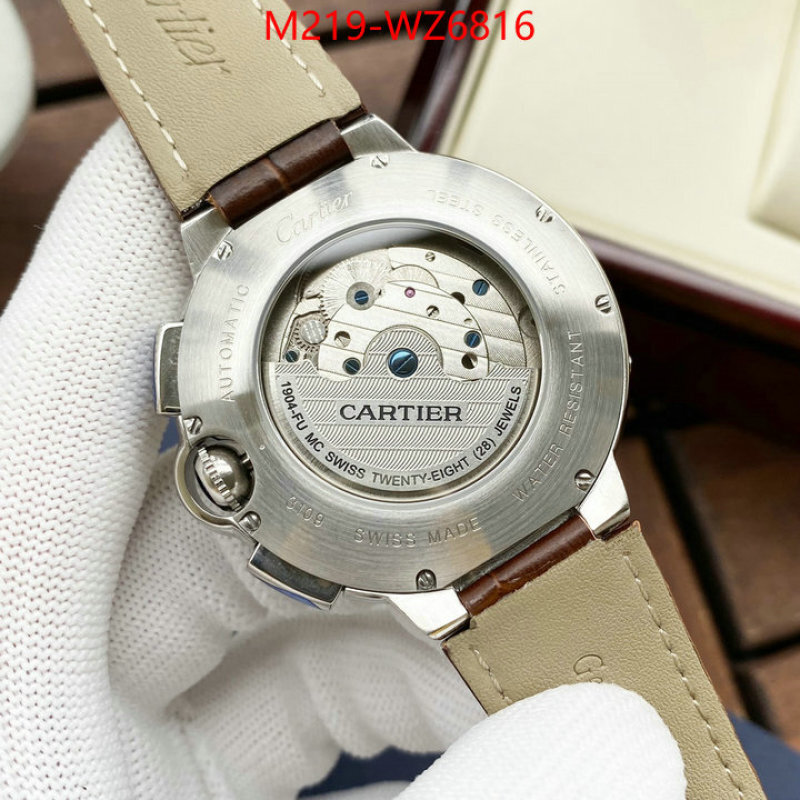 Watch(TOP)-Cartier the best designer ID: WZ6816 $: 219USD