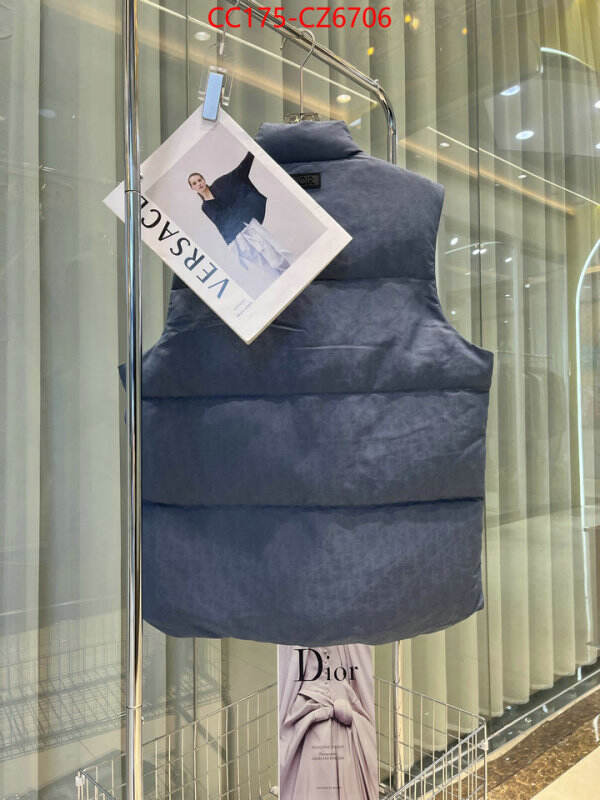 Down jacket Women-Dior replica for cheap ID: CZ6706 $: 175USD