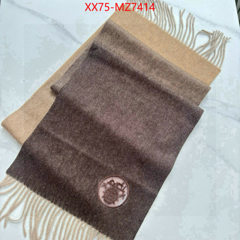 Scarf-Hermes what's the best place to buy replica ID: MZ7414 $: 75USD