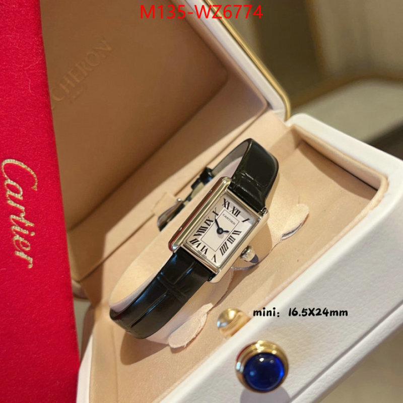 Watch(4A)-Cartier perfect replica ID: WZ6774 $: 135USD
