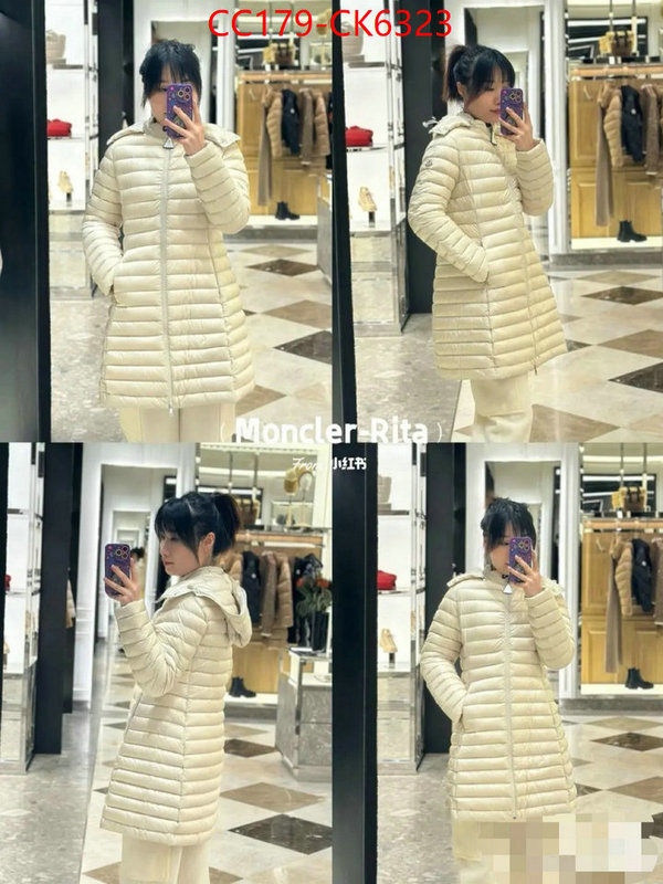 Down jacket Women-Moncler wholesale china ID: CK6323 $: 179USD