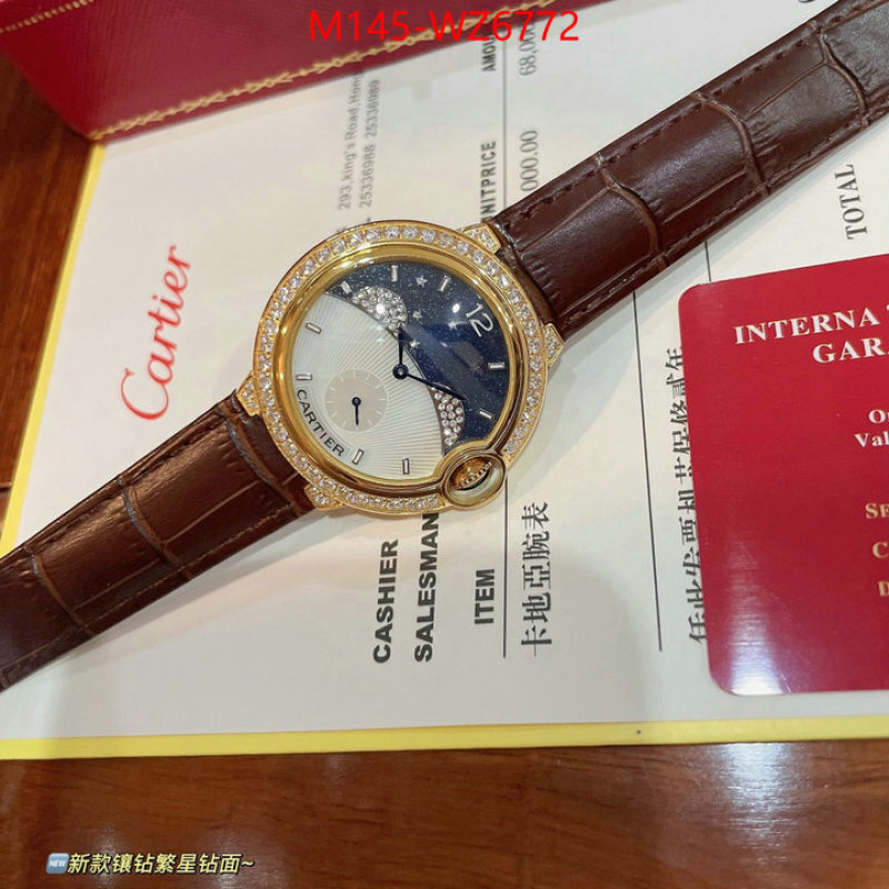 Watch(4A)-Cartier we curate the best ID: WZ6772 $: 145USD
