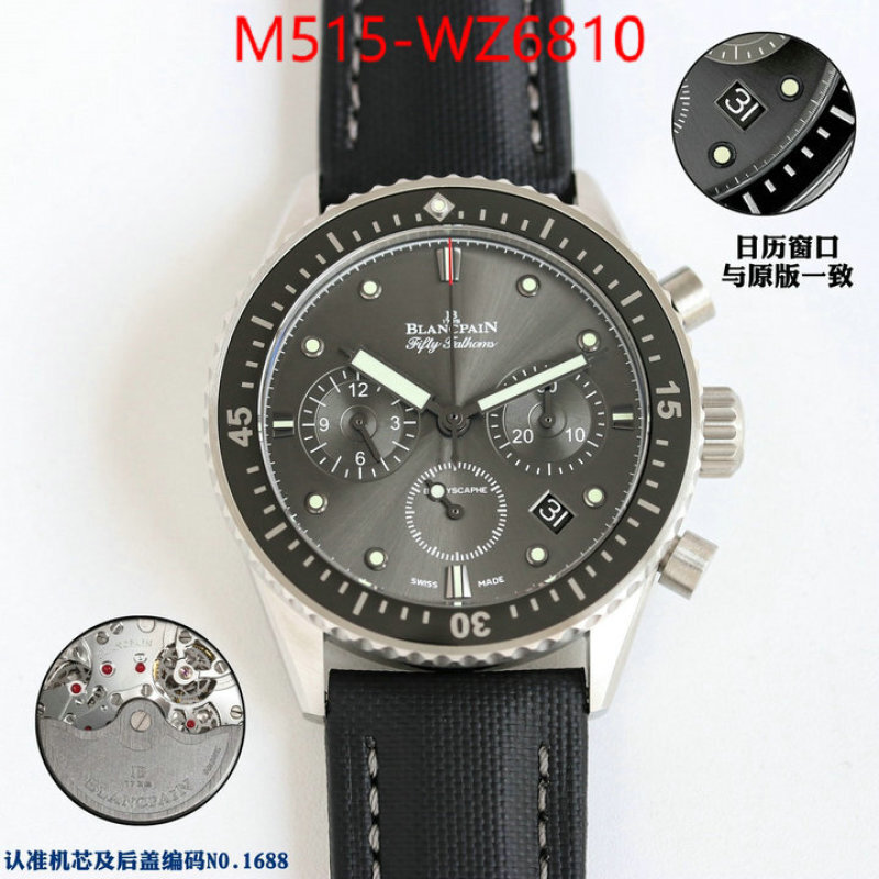 Watch(TOP)-Blancpain sellers online ID: WZ6810 $: 515USD