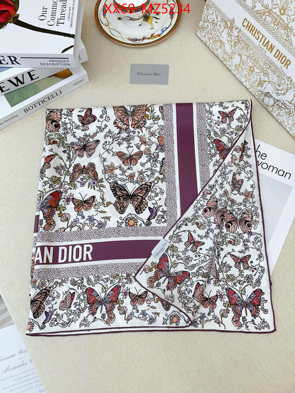 Scarf-Dior high quality designer ID: MZ5234 $: 69USD