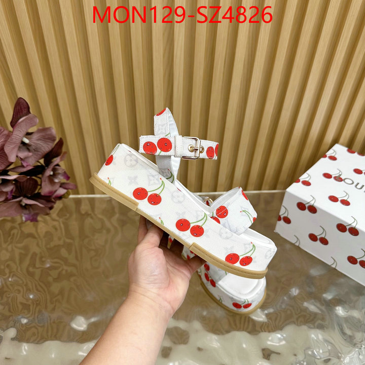 Women Shoes-LV buy replica ID: SZ4826 $: 129USD