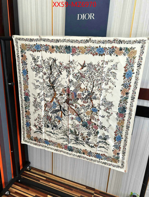 Scarf-Dior designer fake ID: MZ6970 $: 59USD
