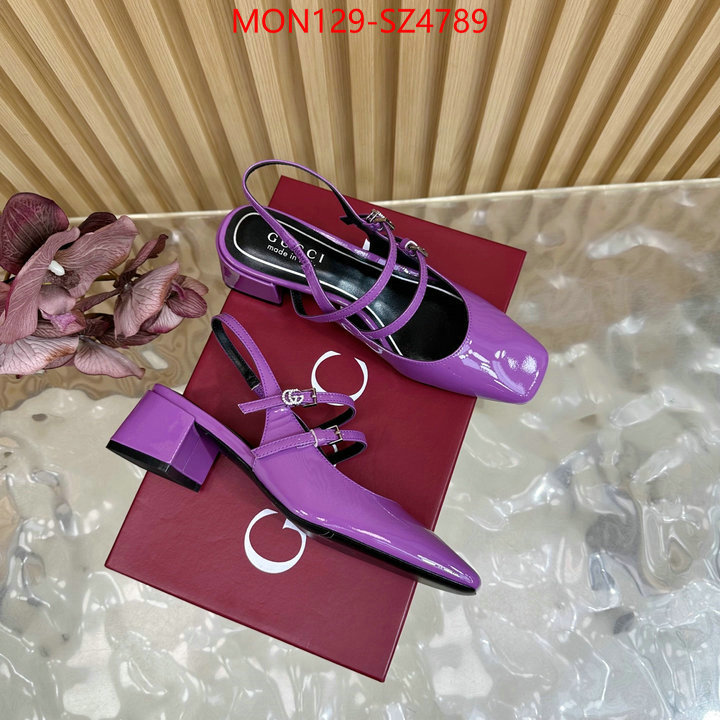 Women Shoes-Gucci top quality designer replica ID: SZ4789 $: 129USD