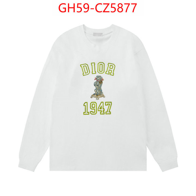 Clothing-Dior luxury fake ID: CZ5877 $: 59USD
