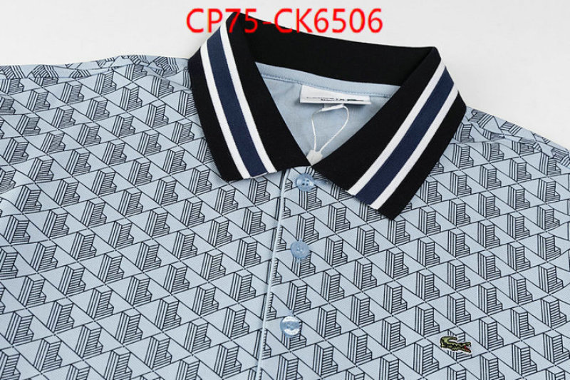 Clothing-Lacoste what best designer replicas ID: CK6506 $: 75USD