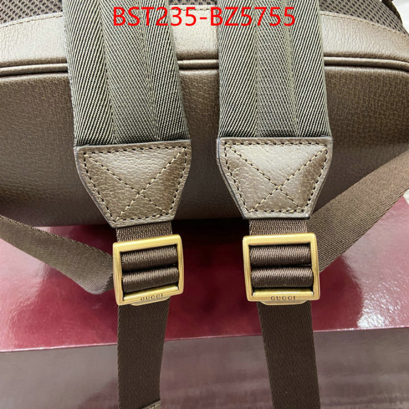 Gucci Bags(TOP)-Backpack- fashion designer ID: BZ5755 $: 235USD,