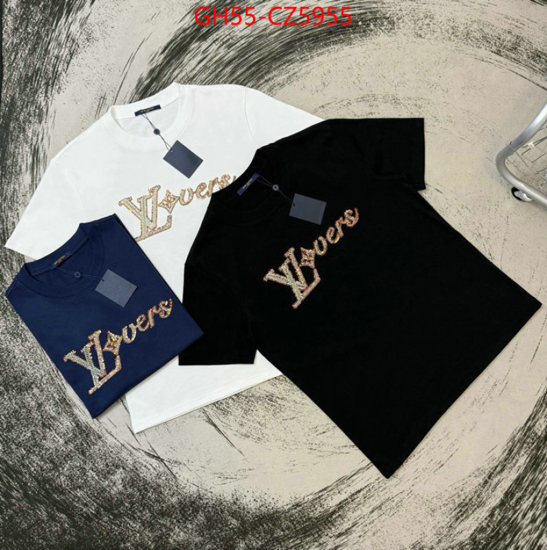 Clothing-LV the best quality replica ID: CZ5955 $: 55USD