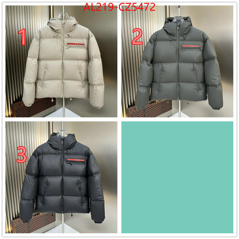 Down jacketMen-Prada buy 2024 replica ID: CZ5472 $: 219USD