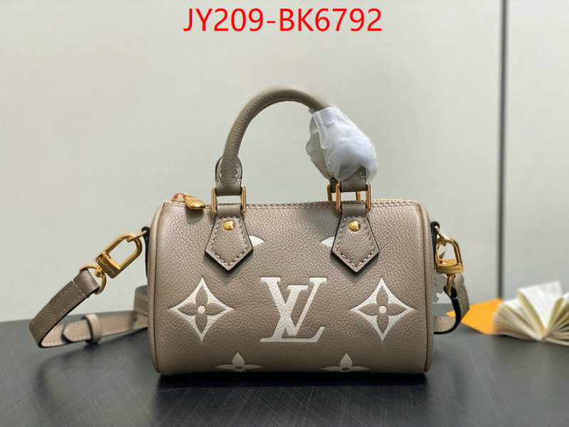 LV Bags(TOP)-Speedy- high quality 1:1 replica ID: BK6792 $: 209USD,