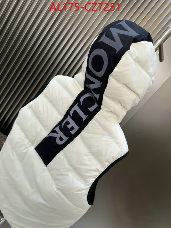 Down jacket Men-Moncler replica best ID: CZ7251 $: 175USD