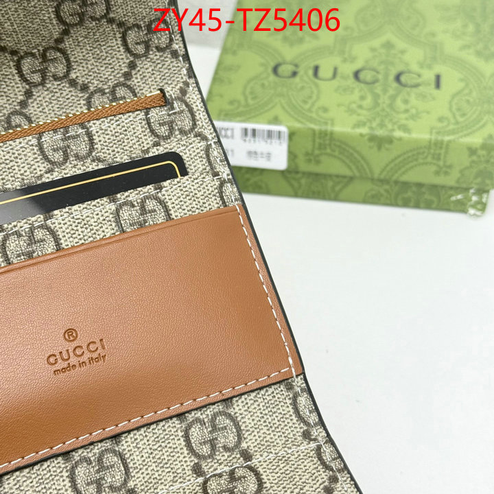 Gucci Bags(4A)-Wallet- how quality ID: TZ5406 $: 45USD,