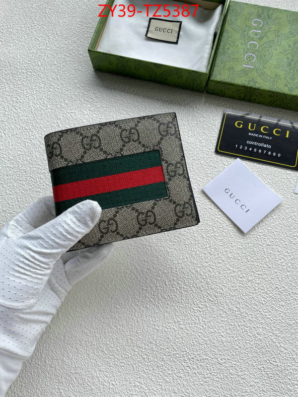 Gucci Bags(4A)-Wallet- find replica ID: TZ5387 $: 39USD,