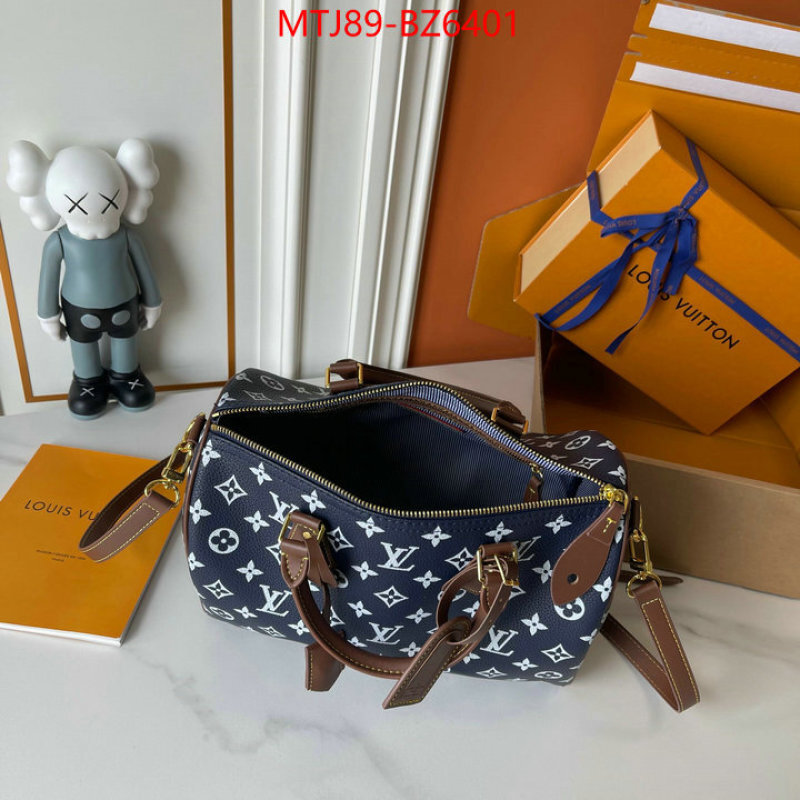 LV Bags(4A)-Speedy- fake high quality ID: BZ6401 $: 89USD,