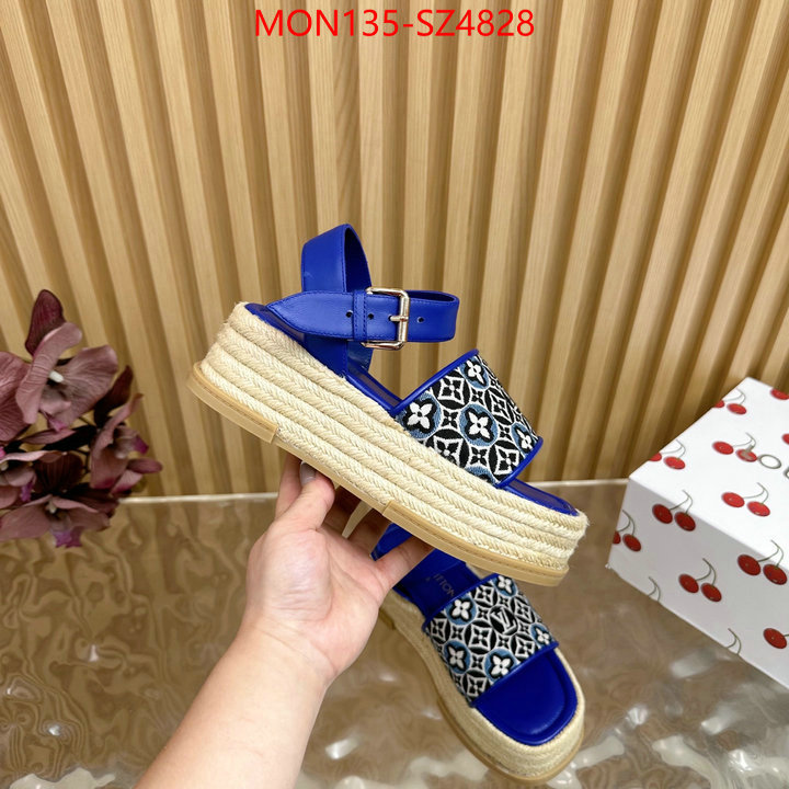 Women Shoes-LV wholesale replica shop ID: SZ4828 $: 135USD