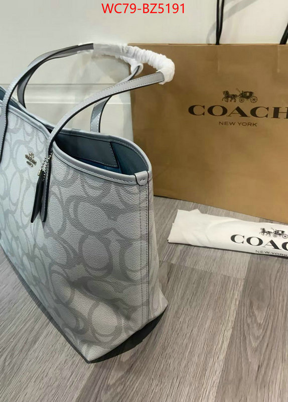 Coach Bags(4A)-Handbag- perfect ID: BZ5191 $: 79USD,