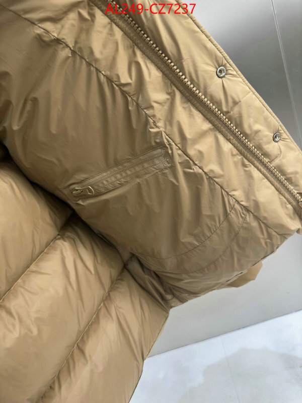 Down jacket Men-Burberry replica 1:1 high quality ID: CZ7237 $: 249USD