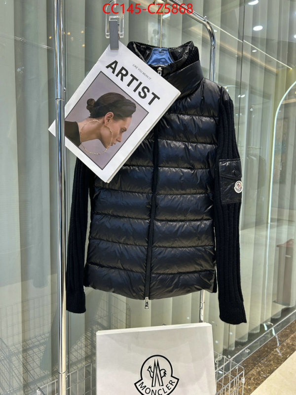 Down jacket Women-Moncler designer wholesale replica ID: CZ5868 $: 145USD