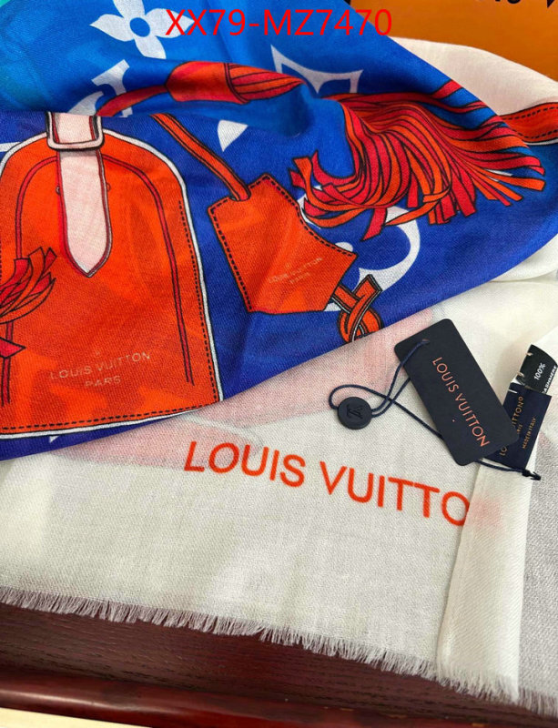 Scarf-LV fake high quality ID: MZ7470 $: 79USD