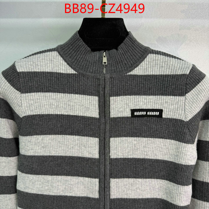 Clothing-MIU MIU we curate the best ID: CZ4949 $: 89USD