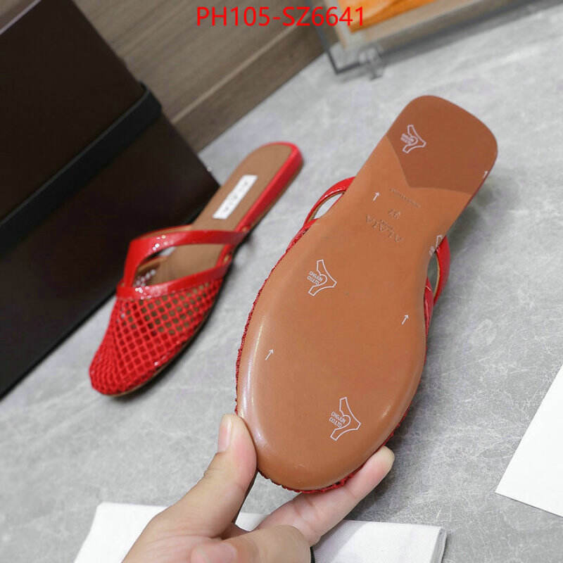 Women Shoes-ALAIA aaaaa+ quality replica ID: SZ6641 $: 105USD