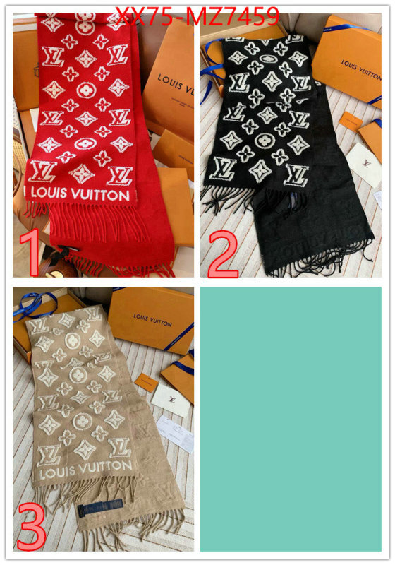 Scarf-LV top designer replica ID: MZ7459 $: 75USD