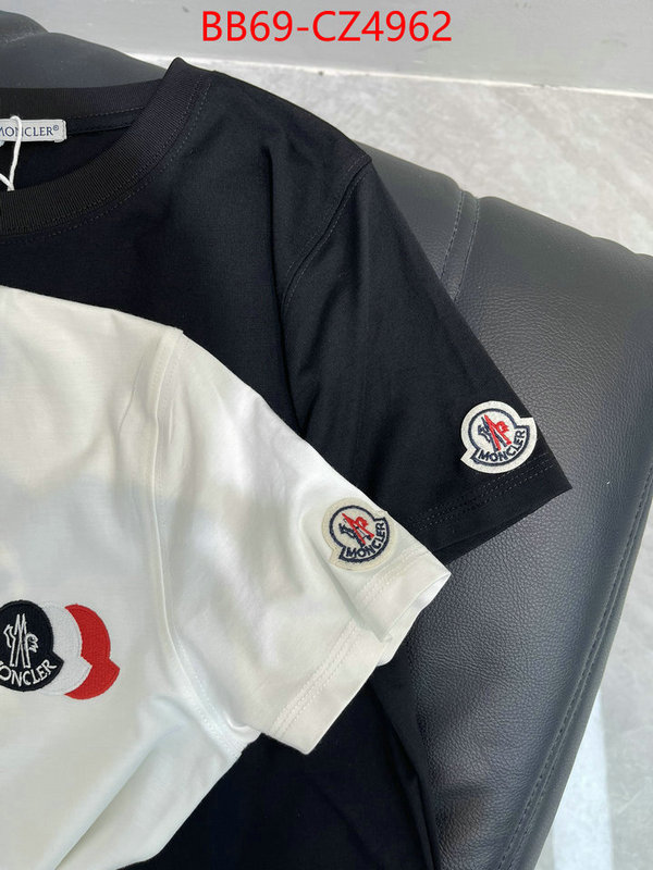 Clothing-Moncler luxury fashion replica designers ID: CZ4962 $: 69USD